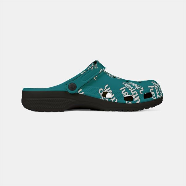 All-Over Print Foam Clogs — Lightweight Anti-Slip Casual Shoes
