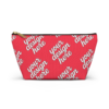 T-Bottom Accessory Pouch — Durable Polyester Travel Cosmetic & Pencil Case