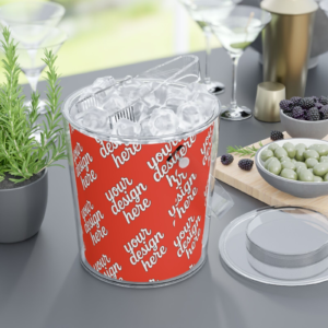 9399783421503457814_2048.webp Custom Acrylic Ice Bucket with Tongs — 3qt Party Cooler (Keeps Ice 3 Hours)