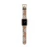 Stylish Faux Leather Apple Watch Band — Replacement Strap