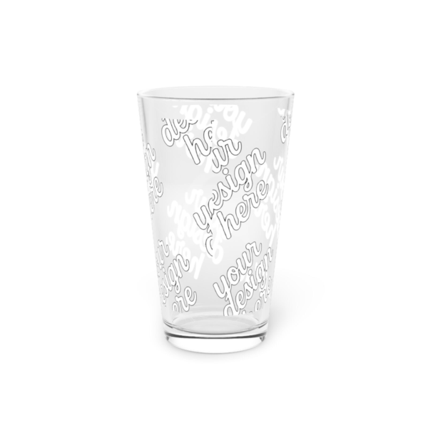 16oz Clear Pint Glass