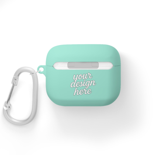 AirPods Case Cover — Protective Colorful Cover with Carabiner (Fits AirPods & AirPods Pro)