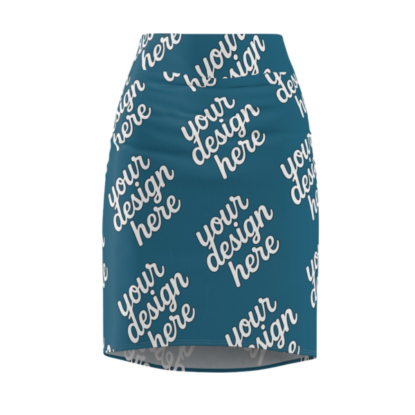 10257657939789050146_2048.webp Women's All-Over Print Pencil Skirt — Mid-Waist Stretch