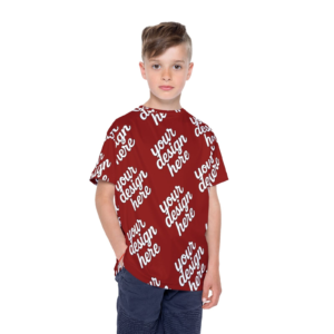 Kids Sports Jersey — Youth Athletic Game Day Jersey (Moisture-Wicking, Bright Colors)