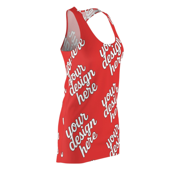 Women's Racerback Dress — All-Over Print Summer Dress