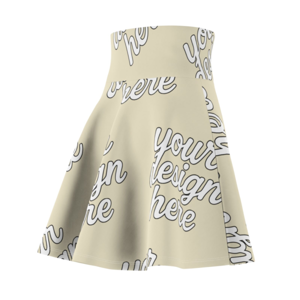 Women's Skater Skirt — High-Rise Stretch AOP Skirt for Casual, Festival & Summer Wear