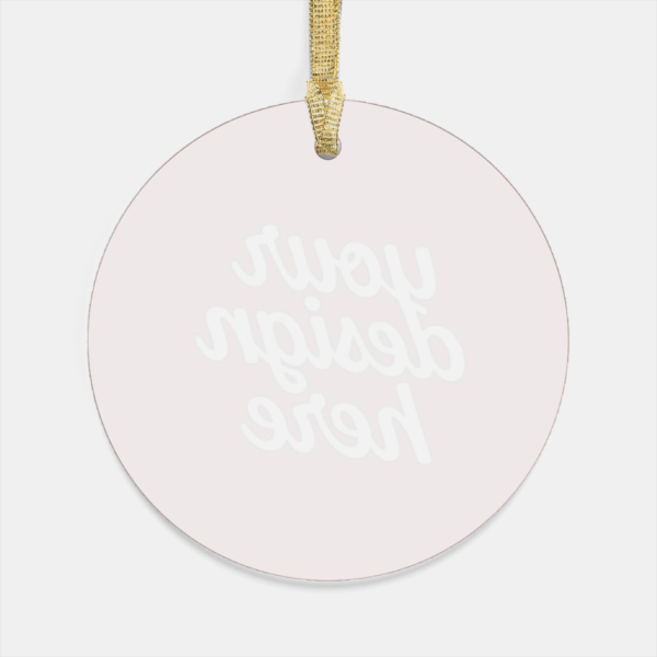 13876746327004743997_2048_custom.webp Personalized Glossy Acrylic Ornament — Elegant Holiday & Keepsake Decoration