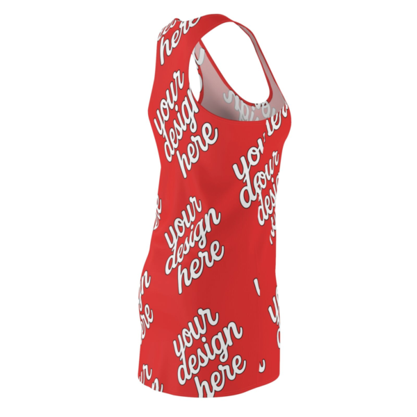 Women's Racerback Dress — All-Over Print Summer Dress