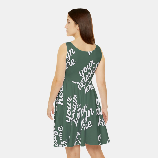 Women's Skater Dress — All-Over Print Comfortable Stretch Mid-Length Skater Dress