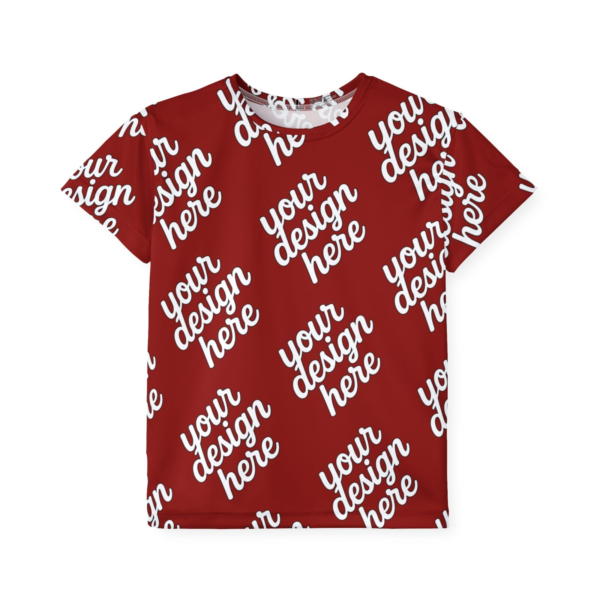 Kids Sports Jersey — Youth Athletic Game Day Jersey (Moisture-Wicking, Bright Colors)