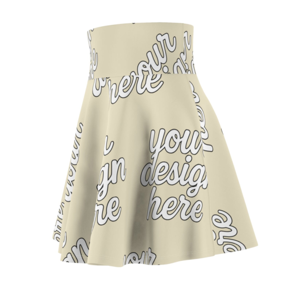Women's Skater Skirt — High-Rise Stretch AOP Skirt for Casual, Festival & Summer Wear